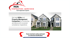 Desktop Screenshot of hoainspectionservices.com